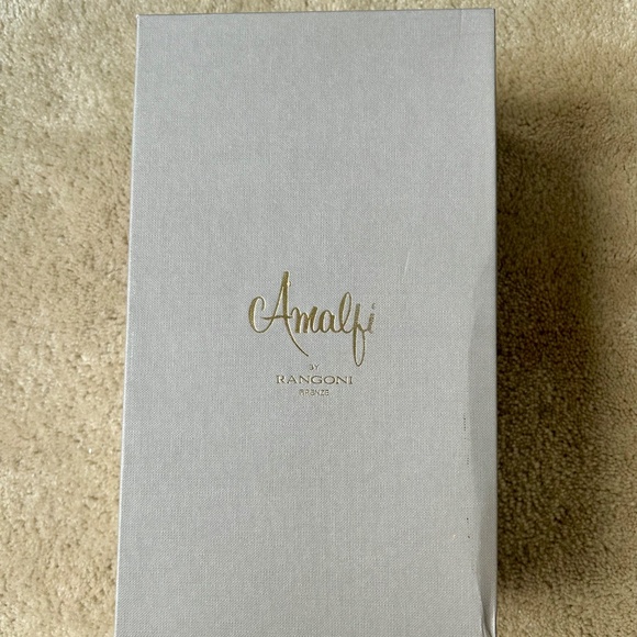 *NEW* RANGONI FIRENZE  Size 10 Narrow Amalfi “Mito” Pump Orn Blu Jean - Picture 5 of 6